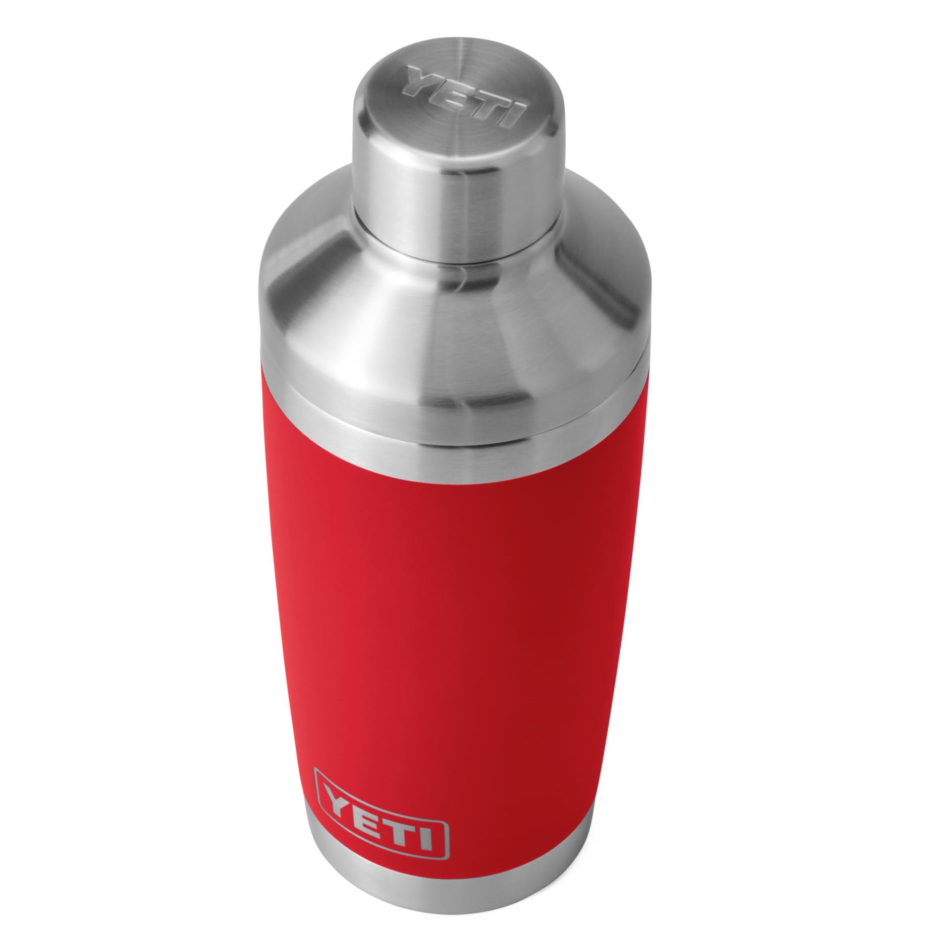 YETI Rambler Cocktail Shaker, Stainless Steel, Vacuum Insulated, Rescue Red, 20 oz (591 ml)