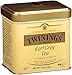 Twinings Earl Grey Loose Black Tea Tins, 3.53 Ounce Tins (Pack of 6), Flavoured with Citrus and Bergamot, Caffeinated, Enjoy Hot or Iced