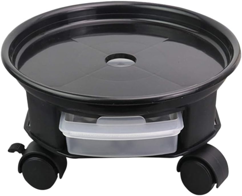 DOITOOL Plant Caddy with Wheels Heavy Duty Planter Trolley Tray Coaster