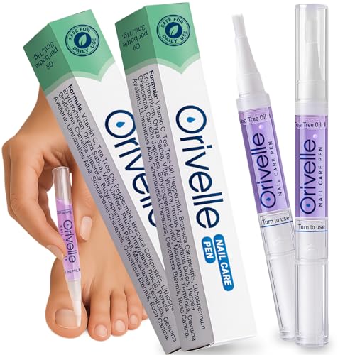 Orivelle 2 Pcs Nail Art Beauty Nail Care Pen Tea Tree Oil Nail Art Beauty Nail Art Pen Nail Art Manicure Nail Art Nail Art Manicure Nail Art Tool