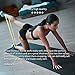 Resistance Bands for Legs and Butt - 4 Looped Resistance Bands with Carry Bag & Animated Exercise Guide | Workout Bands Resistance Legs and Butt | Exercise Bands Resistance | Resistance Loops