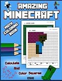 Amazing Minecraft Math: Cool Math Activity Book for Minecrafters (Minecraft Activity Books) (Volume 1)