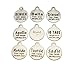 IO tags Personalized Laser Etched Stainless Steel Pet Print Bone ID Tags for Dog and Cat (1