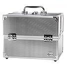 Creative Options Crafters Train Case, Silver