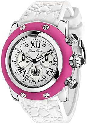 GLAM ROCK WOMEN'S SUMMER TIME 46MM SILICONE BAND SWISS QUARTZ WATCH GR30108FW