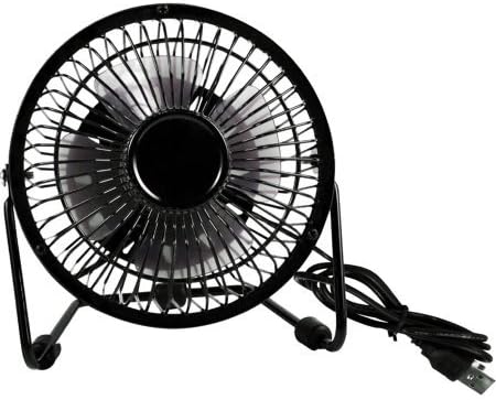 QVS Portable USB-Powered Mini Desk Fan