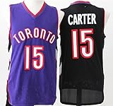 Mens Toronto Raptors Vince Carter #15 Throwback Basketball Jersey