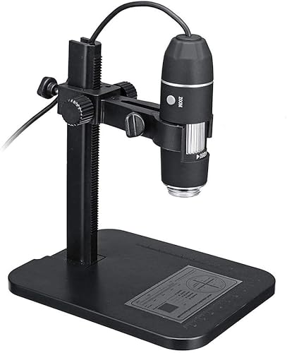 Download SUPERLOVE Microscope numérique USB, Endoscope Portable HD 5 Segments Zoom Caméra Loupe 24bit HD Couleur CMOS Capteur Super Résolution 1600X Intégré 8 Lumières LED Haute PDF