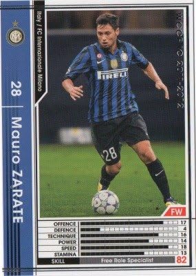 Amazon Wccf 11 12 サッカーゲームキング付録 白 マウロ サラテ トレカ 通販