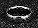 Fashion Month Men Women 8mm Silver Tungsten Carbide Chinese Heart Sutra Lasered Religious Ring Domed Design Comfort Fit