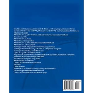WINDOWS SERVER 2008/R2. ADMINISTRACION AVANZADA. Datos, Servidores y  Seguridad (Spanish Edition)