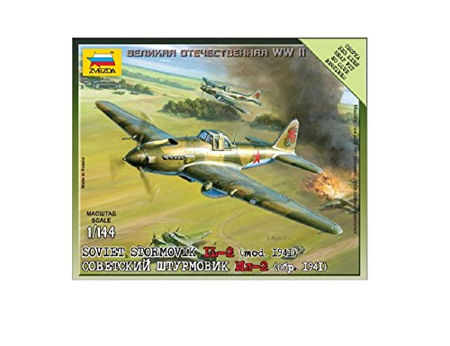 Zvezda Models 1/144 Ilyushin IL-2 Stormovik (Snap Kit)