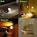 OxyLED Magnetic Motion Sensor Night Light - USB Rechargeable Motion-Sensing Lamp - Cordless Rotatable Magnet Light for Nursery Hallway Closet Stairs Bedroom Kitchen