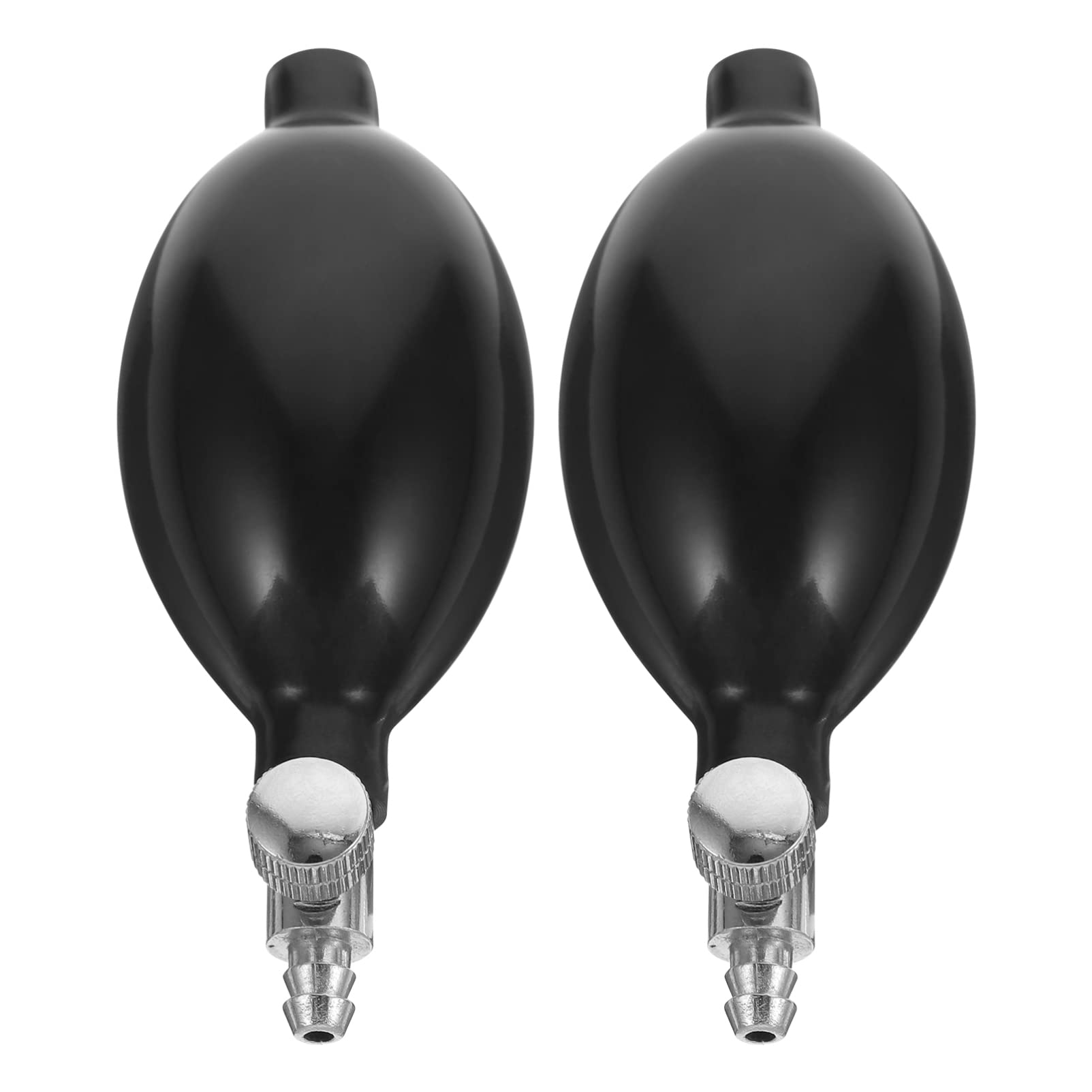 Cabilock Manual Inflation Bulbs with Air Control Valves 2-Pack Accessories for Replacement Pump 4.33X1.97X1.97In Compact Durable Design