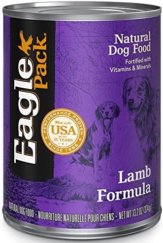 Eagle Pack Natural Wet Canned Dog Food, Lamb, 13.2-Ounce Can by Eagle Pack