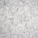 Nine to Nine Pack of 1000 Rose Petals, Artificial Flowers for Decoration Wedding Party(White)