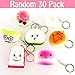 30 Pack Squishies Slow Rising Awesome Squishy Toy Silly Kawaii in Shapes of Food Cake Strawberry Peach Various Sizes No Scent_Random Selected 30 PCs
