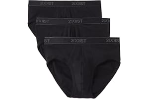 2(X)IST Men's Essential Cotton Contour Pouch Brief 3-Pack