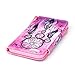 iPhone 5/5S Case, iPhone SE Case, Kickstand Flip [Card Slots] Wallet Cover Double Layer Bumper Shell with Magnetic Closure Strap Protective Case for Apple iPhone 5/5S SE- Net