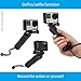 CamKix Stabilizing Hand Grip Compatible with GoPro Hero 8, 7, 6, 5, 4, 3+, 3 and DJI Osmo Action w/Dual Mount, Tripod Adapter and Universal Phone Holder - Record Videos with 2 Different Camera Angles