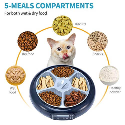 electronic cat feeder wet food