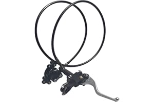 VCUJSUC Upgraded Hydraulic Brake For Baja Doodlebug DB30 Hydraulic Brake For Coleman Predator 79cc 97cc 2.8hp with 48 inch Hose Tube Master Cylinder