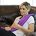 Microwavable Heating Pads for Lower Back, Neck, and Shoulder Pain Relief - Moist Microwave Heating Pad for Muscles and Joints - Microwave Hot Pack Heat Pad for Cramps - 1 Heat Pack Purple