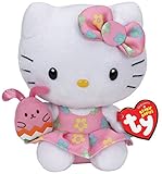 Basket of Babies Ty Hello Kitty - Easter Pink Bunny