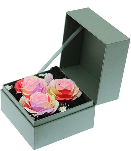 Amazon 永遠の花のギフトボックス 多色純花健康的で自然な バレンタインデー母の日誕生日やその他のホリデーギフト 花束 オンライン通販