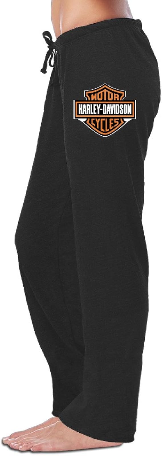 Harley Davidson Logo Cool Women's Sweatpants Black M Amazon.ca