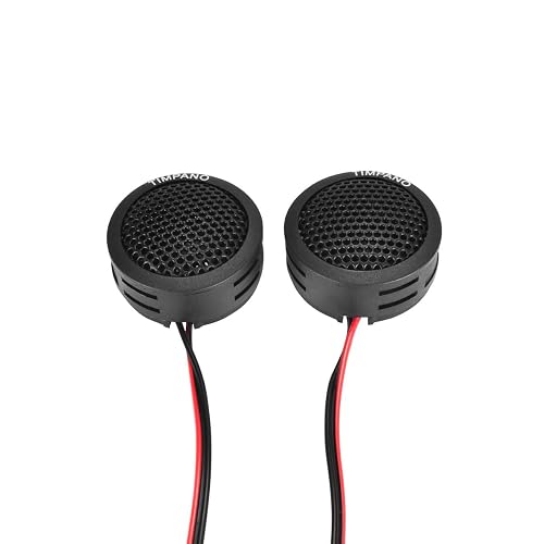 Timpano TPT-ST1 Dome Tweeter, 1 Inch Tweeter Set for Car Audio, Angle ...