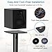 PERLESMITH Universal Floor Speaker Stands 26 Inch for Surround Sound, Klipsch, Sony, Edifier, Yamaha, Polk & Other Bookshelf Speakers Weight up to 22lbs – 1 Pairthumb 3