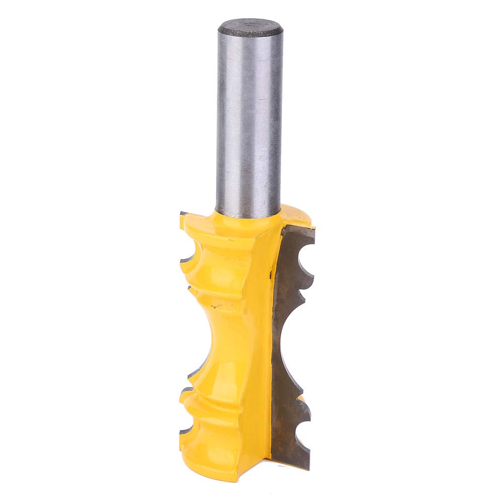 1/2in Milling Cutter Engraving Machine Woodworking Door Window Frame Trimming Router Bit Milling Cutter Router Bit Cutting Bit Industrial Accessories
