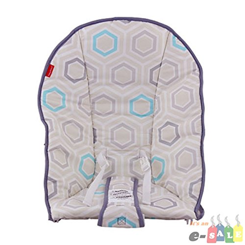 Fisher Price Replacement Bouncer Seat Pad (CHM55 COMFORT CURVE SATURN SNUGGLE PAD)