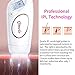 Permanent IPL Hair Removal Device for Women and Men Qmele 500,000 Flashes Home Use Hair Removal for Face, Armpits, Arm, Chest, Back, Bikini Line and Legs