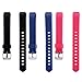 I-SMILE 3PCS Newest Replacement Wristband With Secure Clasps for Fitbit Alta Only(No tracker, Replacement Bands Only)