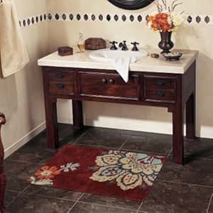 Amazon.com: Better Homes and Gardens Jacobean Bath Rug ...