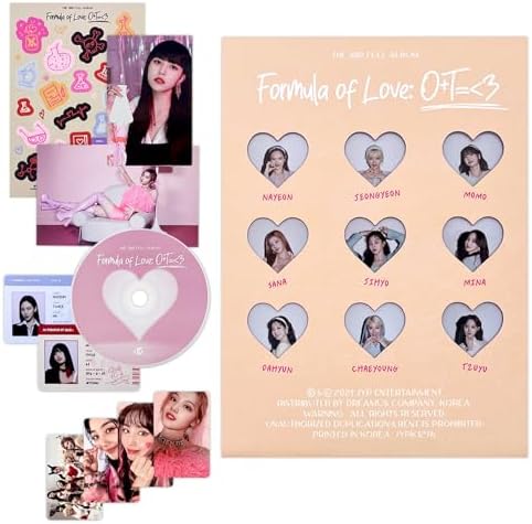 TWICE - Formula of Love: O+T=<3[Full of Love ver.] - Amazon.com Music