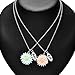 OAONNEA Best Friends Forever Daisy Kids Necklace Set