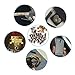 Phillips Flat Head Screws, Leather Accessories for DIY Belt Buckle Handbag Toys Replacement Set of 30 Pieces