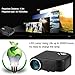 2018 Projector (Warranty Included), XINDA LCD LED Mini Multi-Media Portable Video Projector Game Home Cinema Theater Support HD 1080P HDMI USB SD AV-0036B
