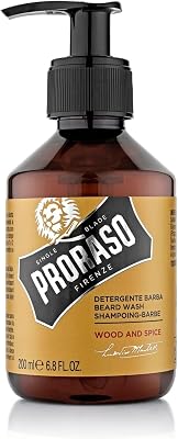 Detergente Barba Wood and Spice, 200ml