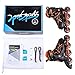 2PM SPORTS Torinx Orange Black Boys Adjustable Inline Skates, Fun Skates for Kids, Beginner Roller Skates for Girls, Men and Ladies