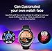 Smart Watch for Health & Fitness Tracker with Heart Rate Monitor, Activity Tracker, Step Counter, Sleep Monitor, Calorie Counter, 1.3'' for Android and iOS Phone IP68 Waterproof(Bonus 2 Watchbands)