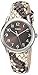 Timex Women's TWH2Z8510 Black/White Python Patterned Leather Strap Watch