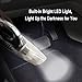 Car Vacuum Cleaner - (Upgraded) DC 12V 120W High Power 4200pa Suction with LED Light and Stainless Steel HEPA Filter, Portable Handheld Corded Wet Dry Auto Vacuum Car Dustbuster, by Tcisa