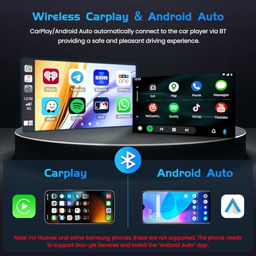 Inefala 4+64G Android 15 Radio para Peugeot 207 2006-2015 con 9'' In-Cell Pantalla con Wireless Carplay y Android Auto Mirror Link Radio FM/RDS GPS WiFi Bluetooth SWC Cámara Inversa