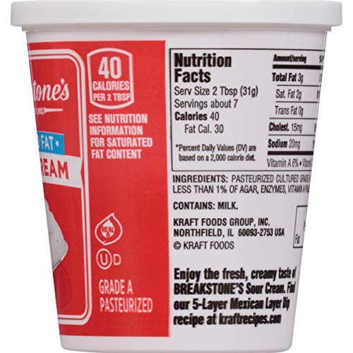 2 Breakstone+Reduced+Free+Sour+Cream