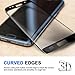 Ucharm 3D Curved Full Coverage Tempered Glass Screen Protector for Samsung Galaxy S7 Edge (1 Pack, Black)