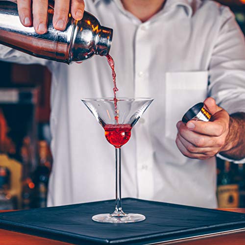 Hamnor 750ml Cocktail-Shaker mit 3 Wein machen Kombination Jigger messen und Rührlöffel Rostfreier Stahl Bar Bartending… – Bild 5